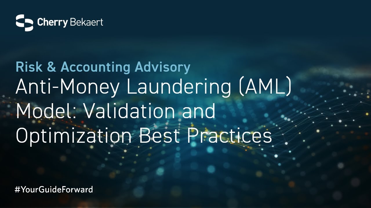 Anti-Money Laundering (AML) Model: Validation and Optimization Best Practices