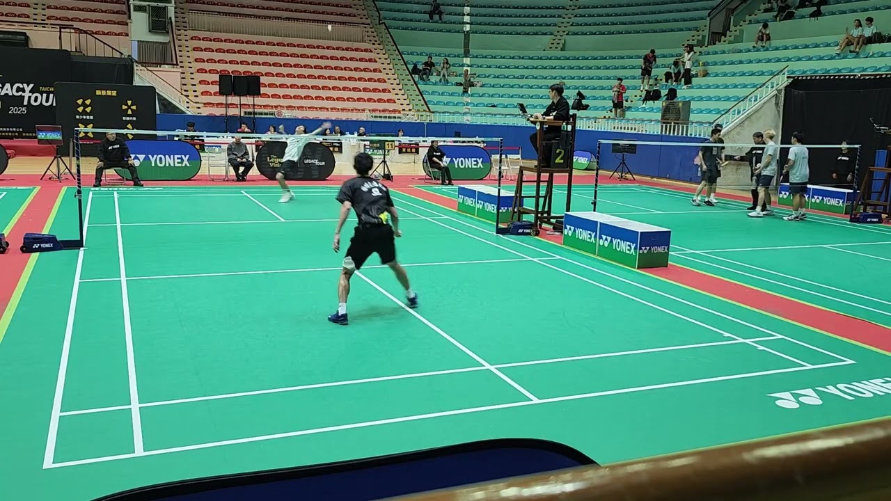 2025王者之志全國羽球錦標賽 大專男單4強 陽明交大 林昊錡 vs 中原羽球會館 徐子皓