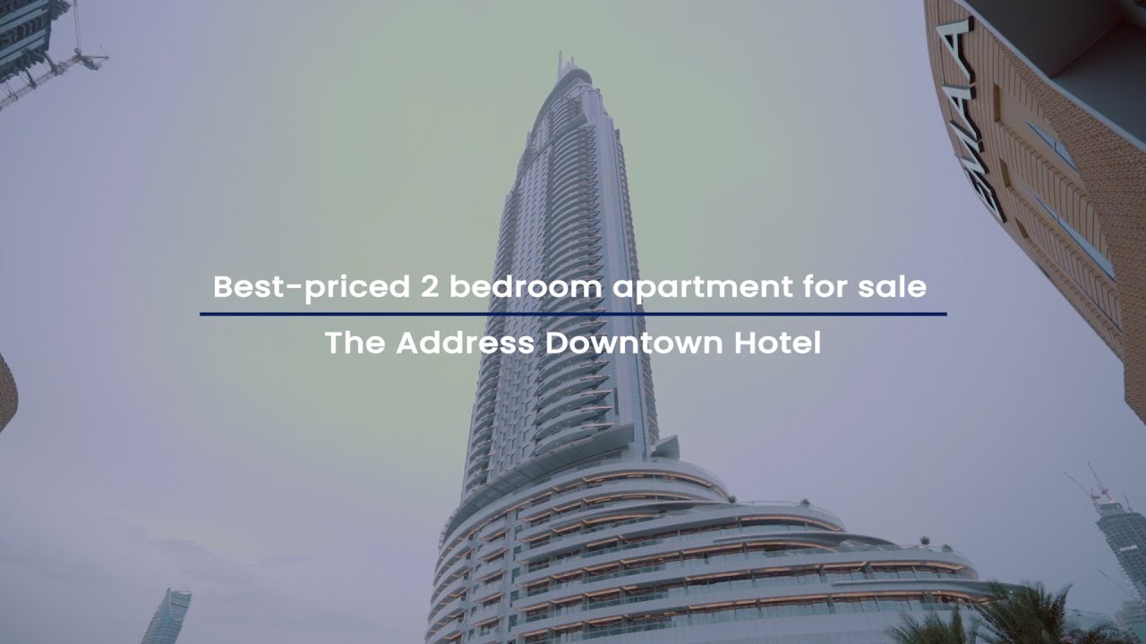 Two bedroom apartment for sale in The Address Downtown Dubai