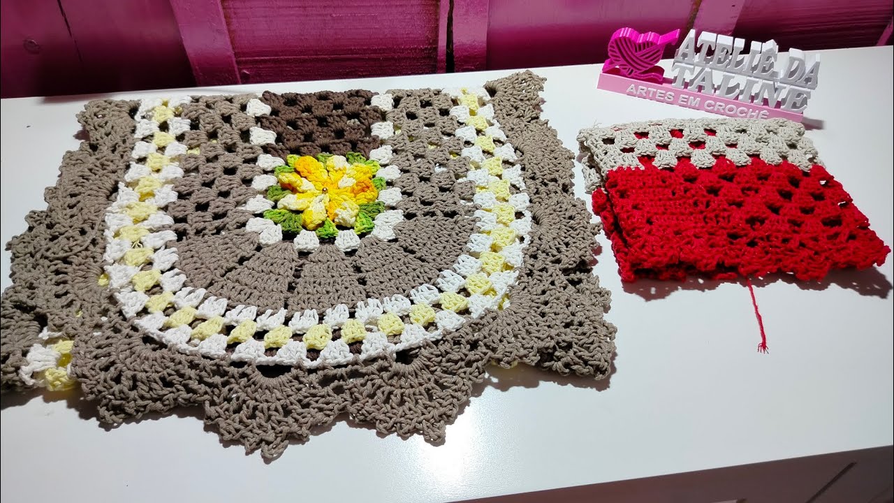 Produção de segunda por aqui 🔥🚀✨#crochet 