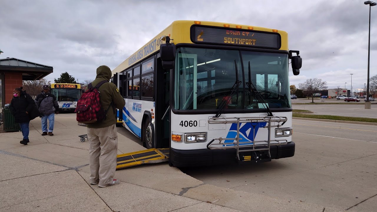 Ride On Kenosha Area Transit 2020 Gillig Low Floor 40' 4060 On Route 2 to 30th Ave/89th St