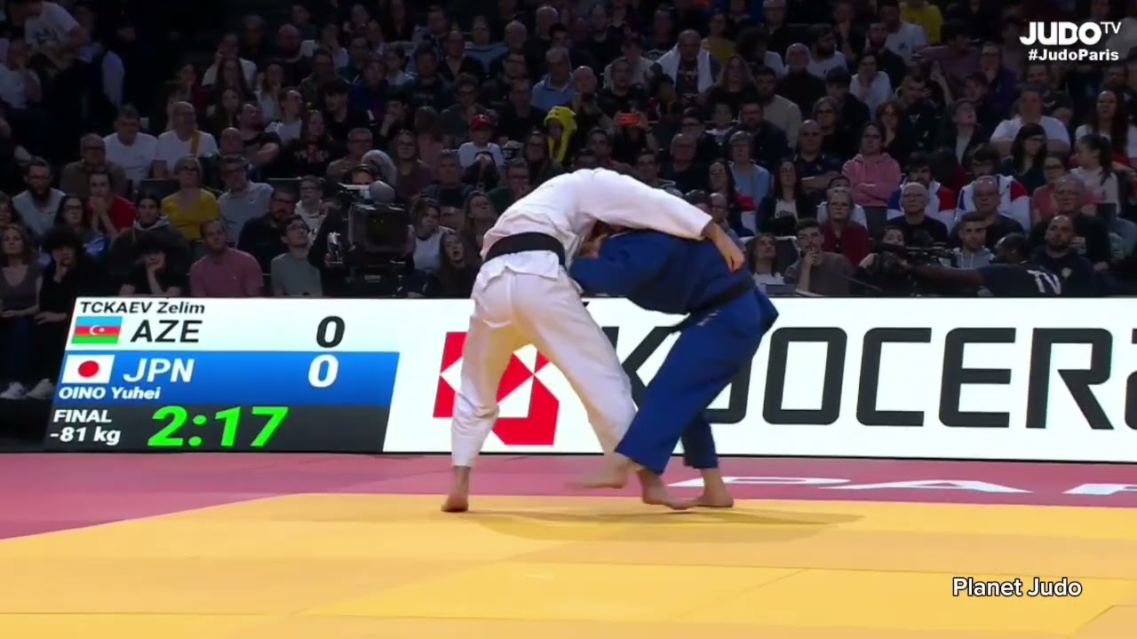 Zelim TCKAEV 🇦🇿 🆚️ Yuhei OINO 🇯🇵 | финал/-81кг | Большой Шлем Париж 2026