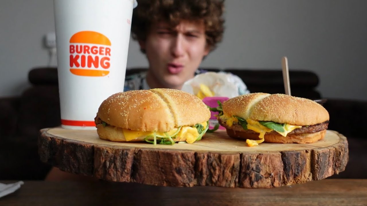Burger King MUKBANG *NEW* Cajun Chicken,Fries, Hot Blondie And Ice Tea!