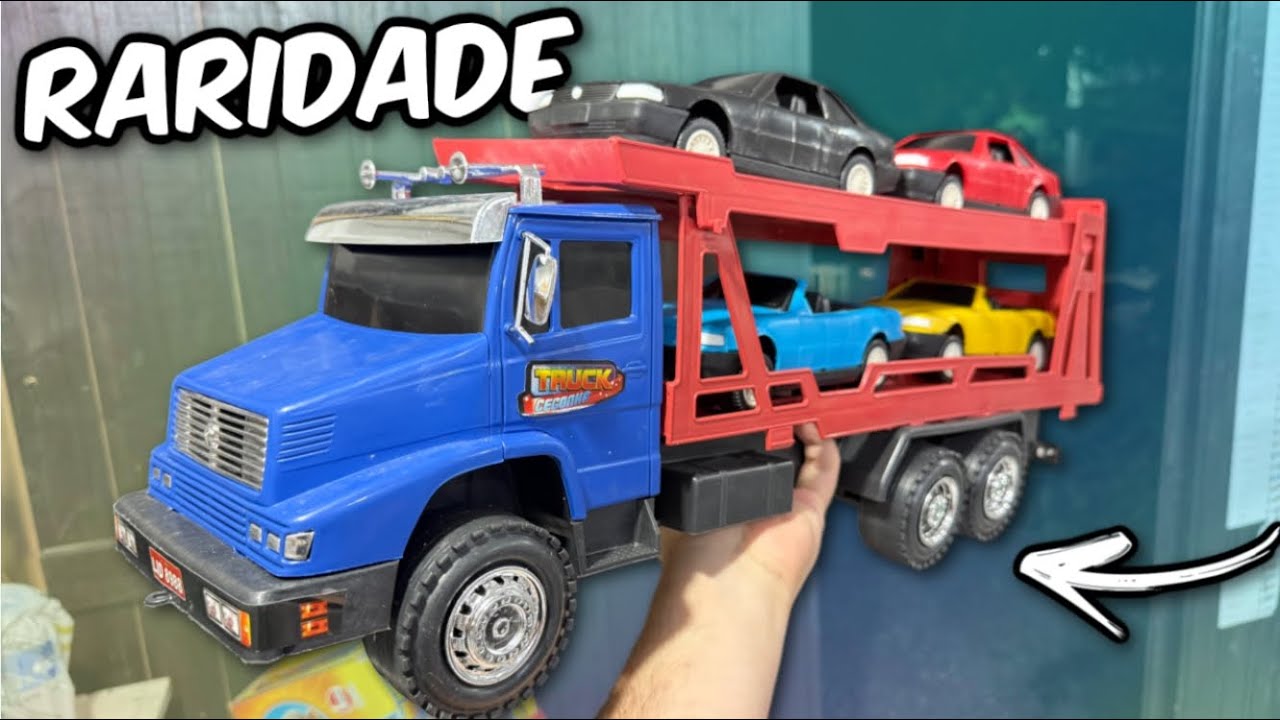 ABRINDO O MINI MERCEDÃO CEGONHA RARIDADE DO ROMÁRIO