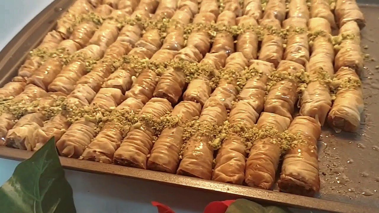  بقلاوة ملفوفة بأداة غير متوقعة سهلة في اللف⁉️ #baklava
