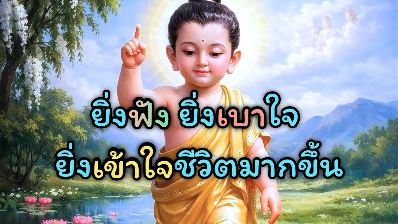 ยิ่งฟังยิ่งเบาใจยิ่งเข้าใจชีวิตมากขึ้น☘️♥️#dhamma #love #ธรรมสอนใจ #podcast 