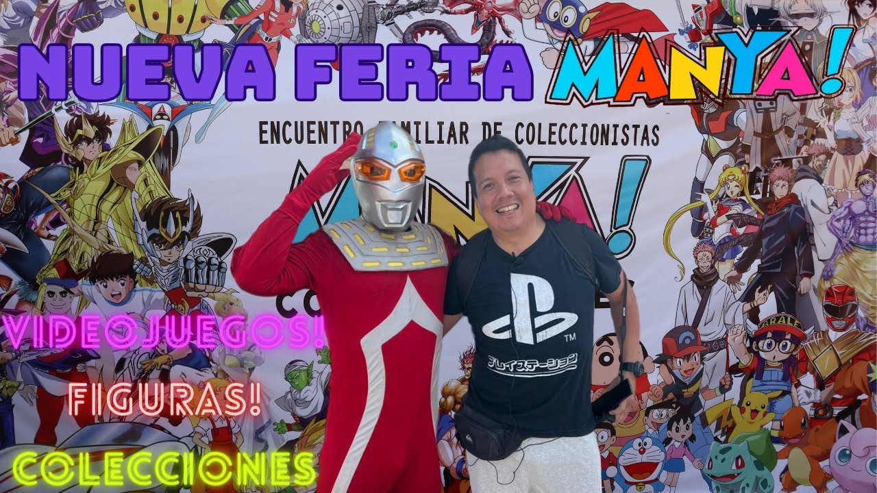 VISITAMOS LA NUEVA FERIA MANYA, VIDEOJUEGOS, FIGURAS DE COLECCIÓN Y MAS