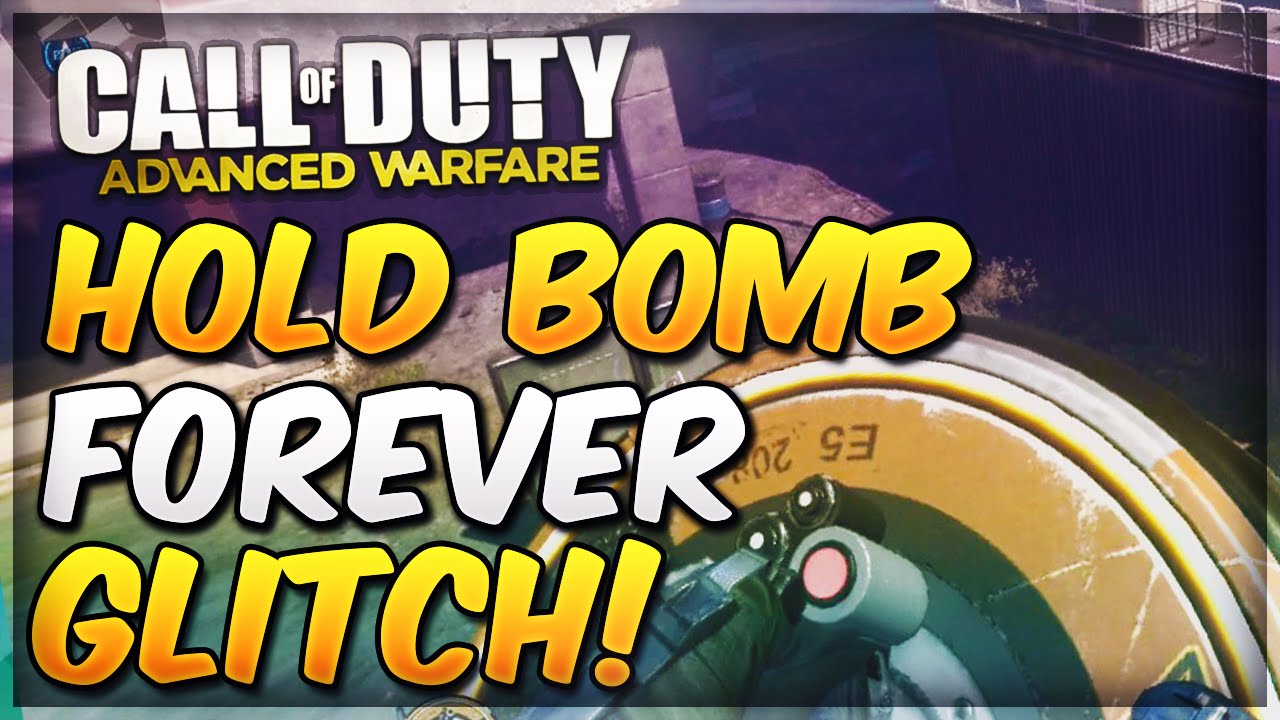 COD Advanced Warfare Glitches - Hold the Bomb Forever Glitch! (Funny Bomb Glitch)