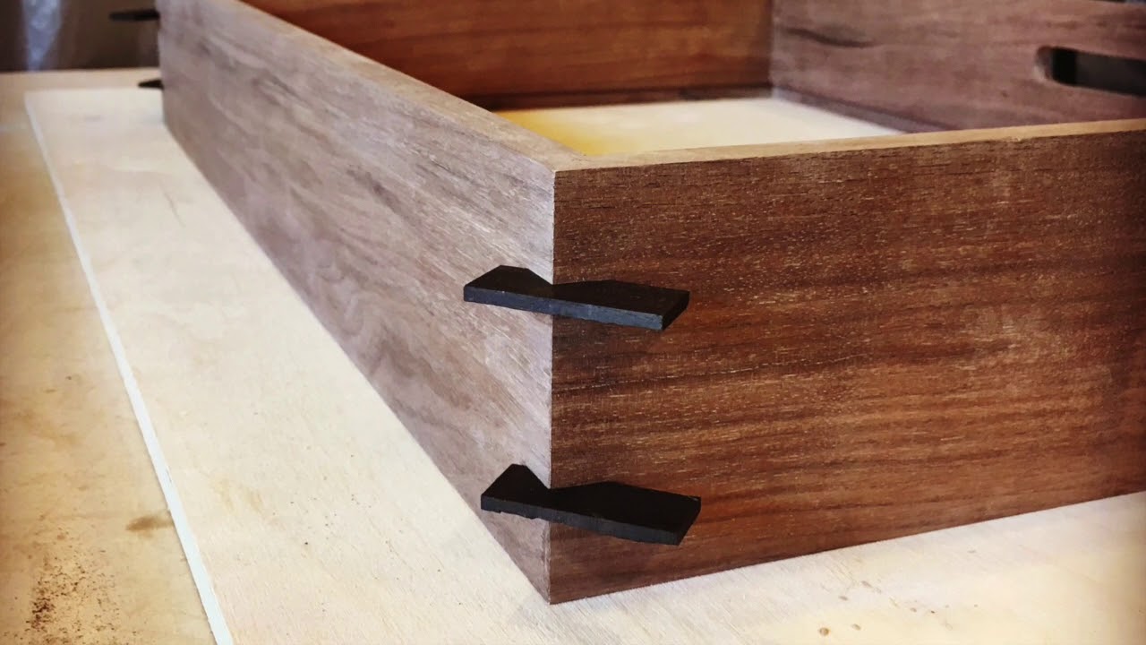 Custom Walnut Record Player Box - KO Furniture