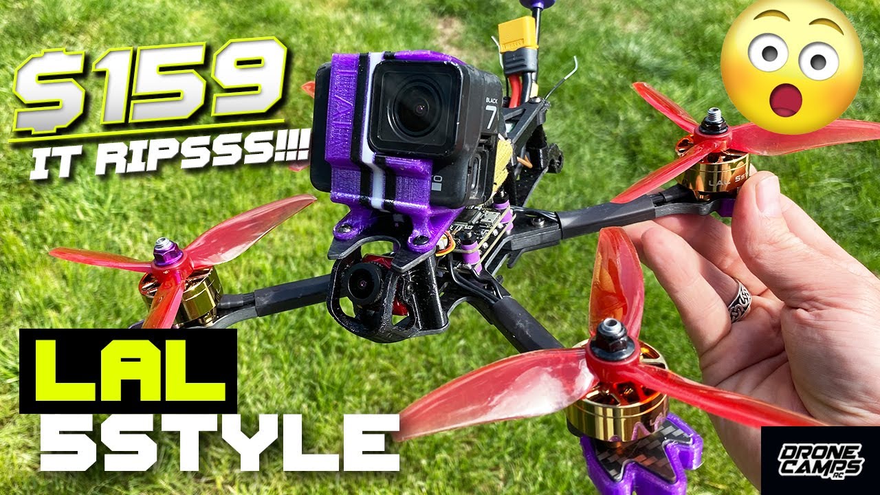 BEGINNER FPV DRONE $159! - EACHINE LAL 5STYLE - FULL REVIEW & FLIGHTS 🏆