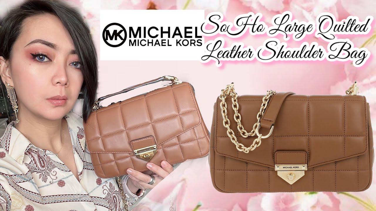 Michael Kors Soho Large Shoulder Bag in Luggage 