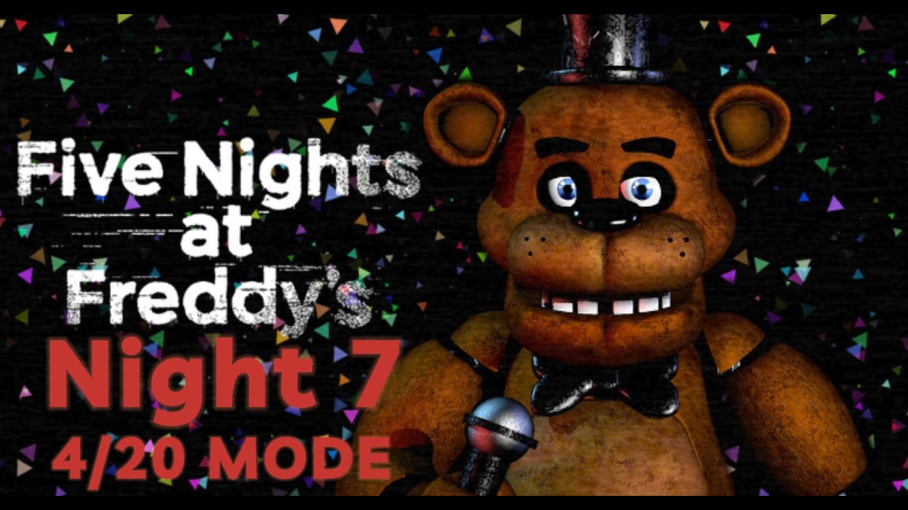 FNAF 1 Custom Night 4/20 (FULL PLAYTHROUGH)