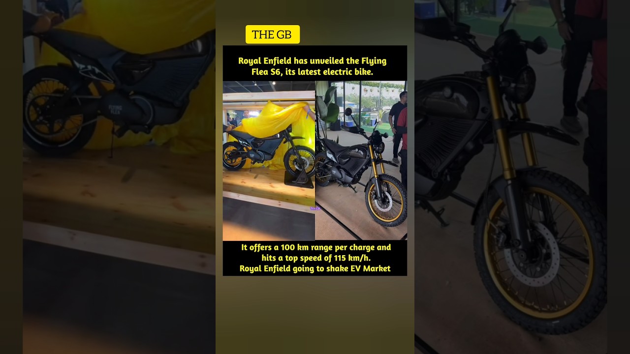 Royal Enfield has unveiled the Flying Flea S6, its latest electric bike.