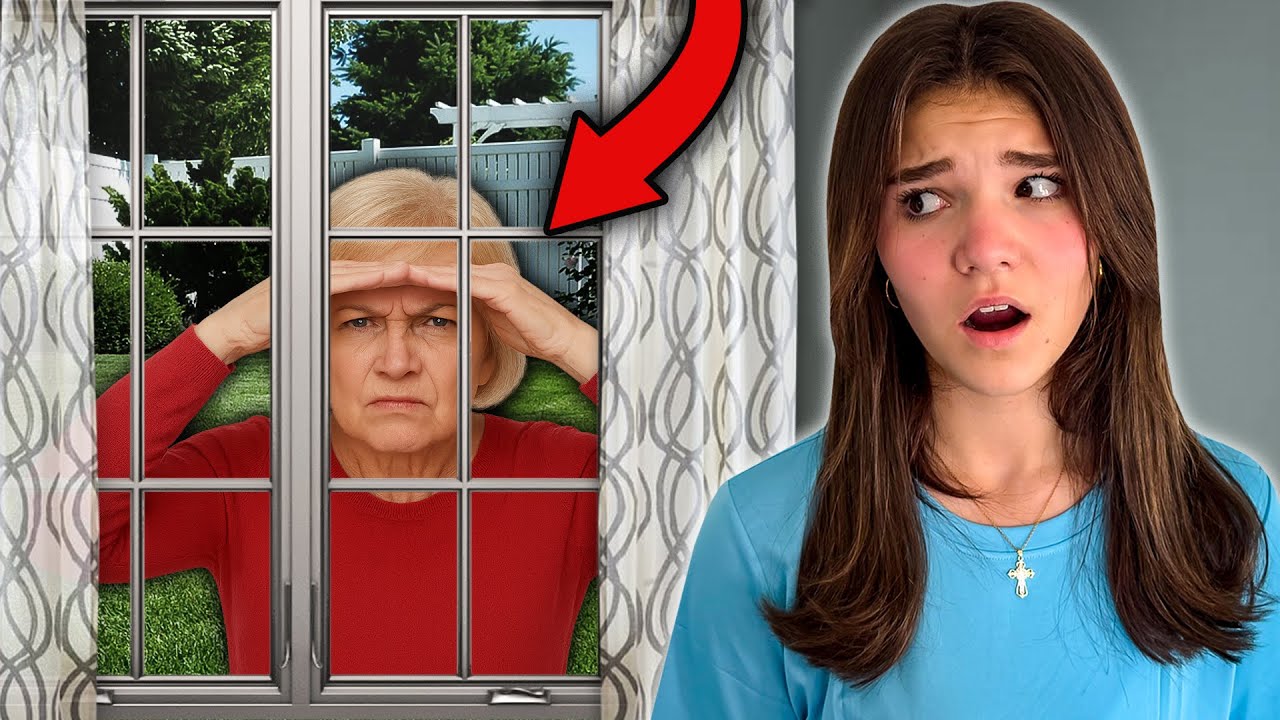 Выжить с нашей жуткой соседкой!! Она пришла к нам в дом!
