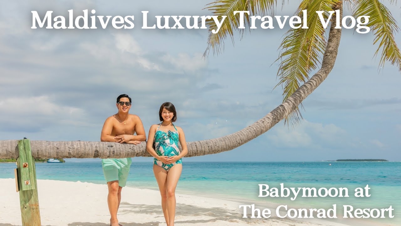 🇲🇻{Travel Vlog} Maldives Luxury Travel |Babymoon at The Conrad Resort Rangali
