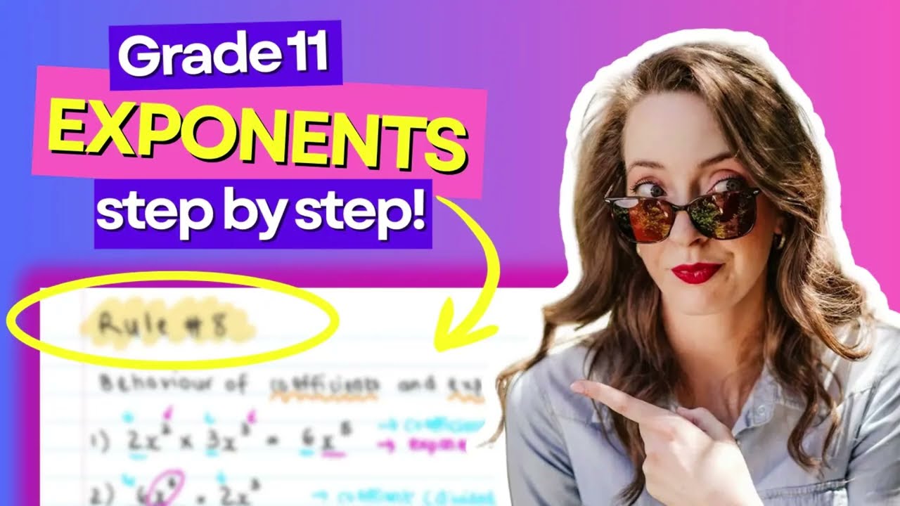 [PART 1] Mastering Exponent Laws Made Easy: 10 Essential Rules