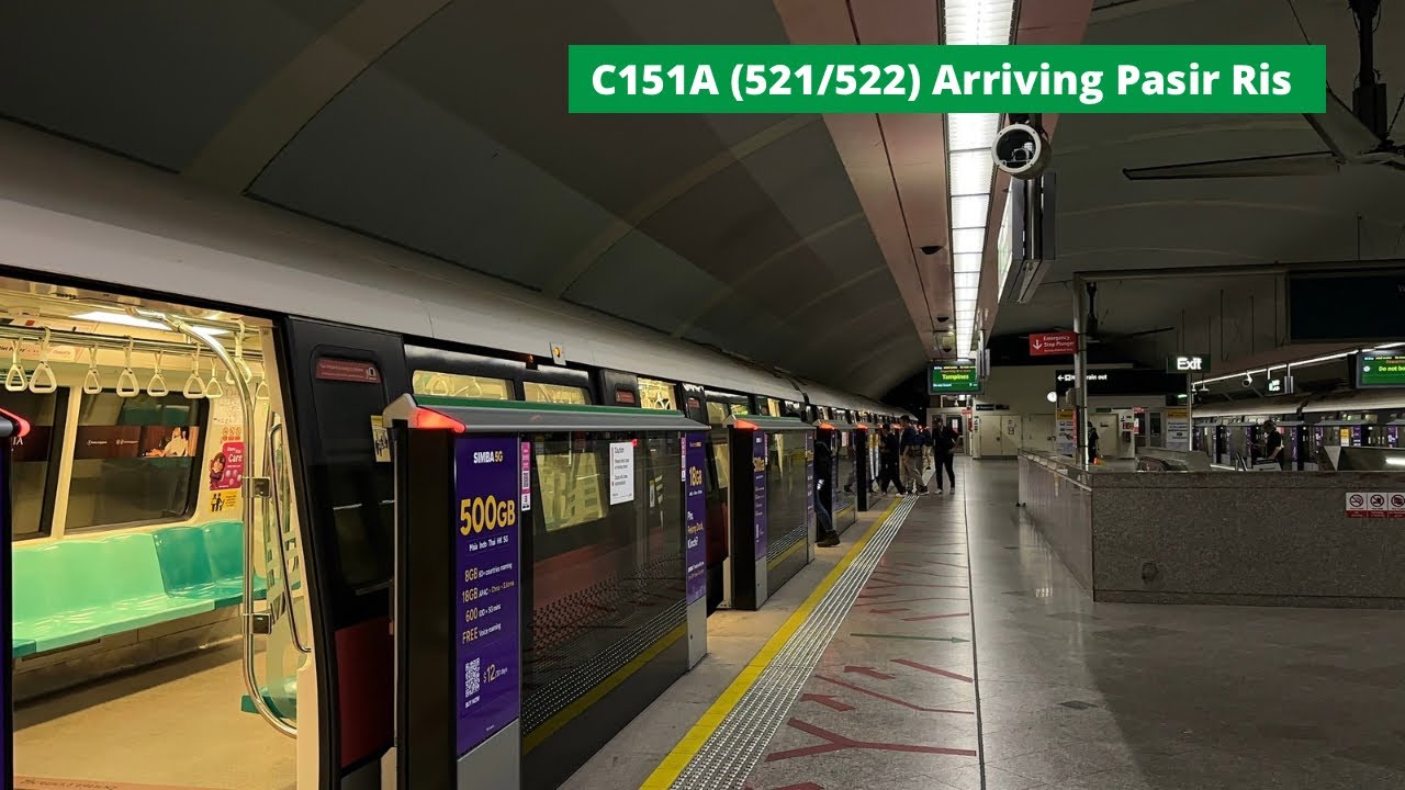 [Last Train To TAM][SMRT] C151A (521/522) arriving Pasir Ris