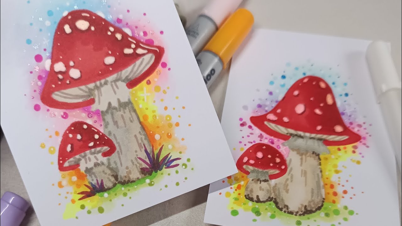 Regenbogen Pilze 