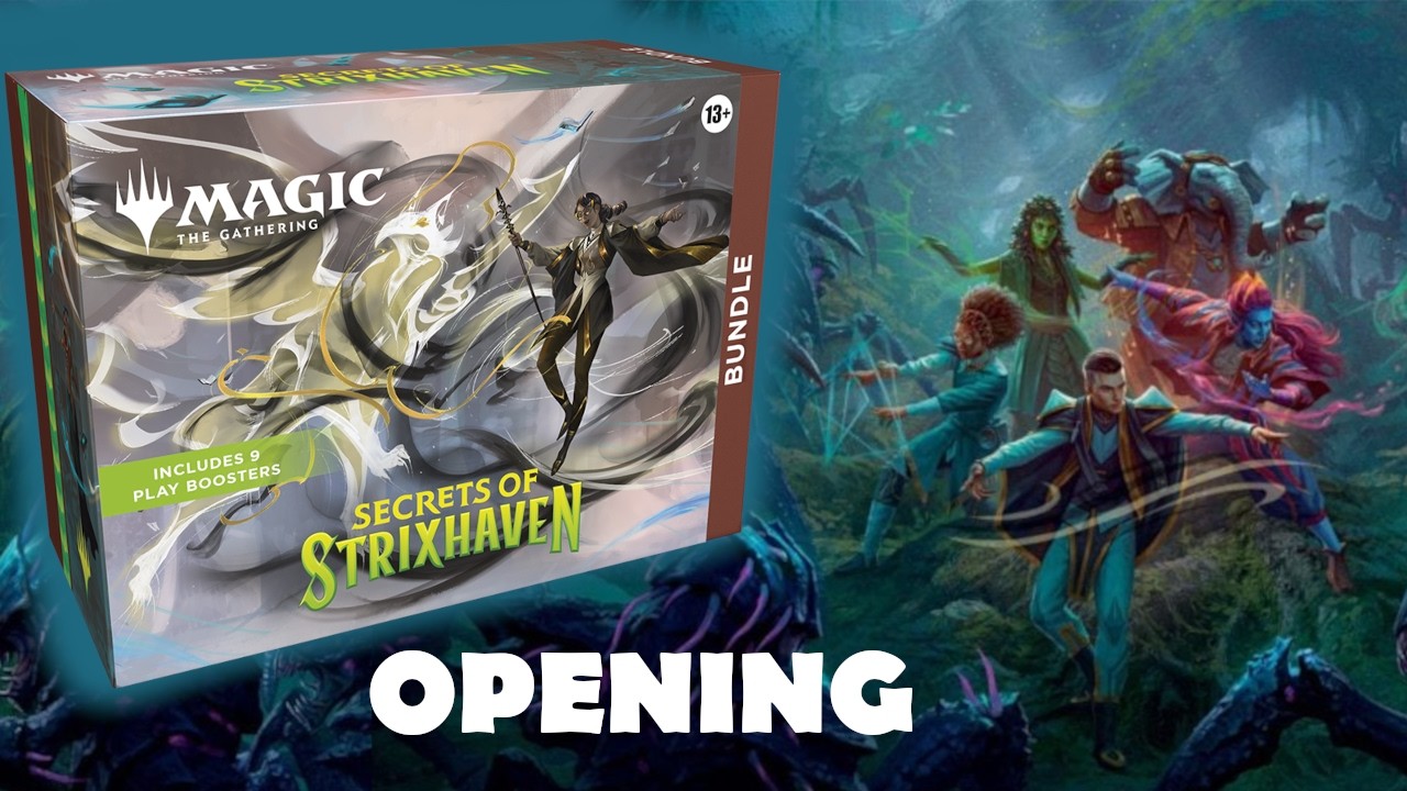 Распаковка набора Secrets Of Strixhaven | MTG