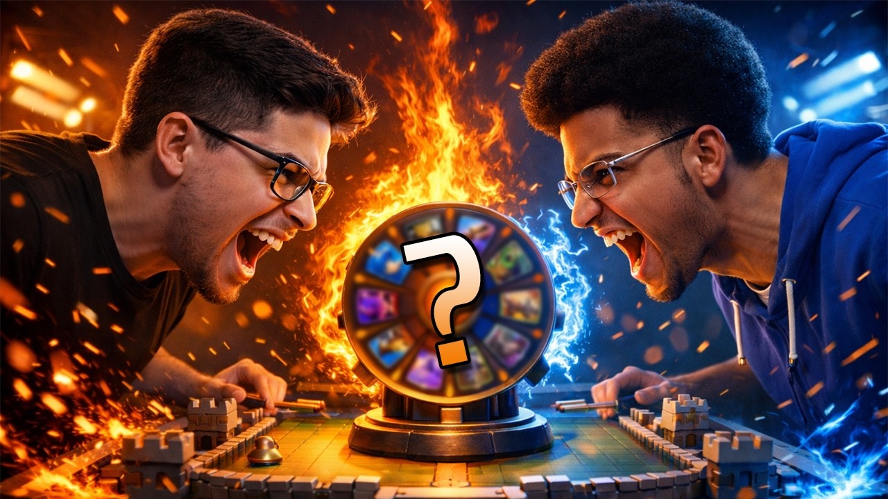 A GENTE TIROU O X1 MAIS ÉPICO NO MEGABATALHA ESTRATÉGICA DO CLASH ROYALE!🔥