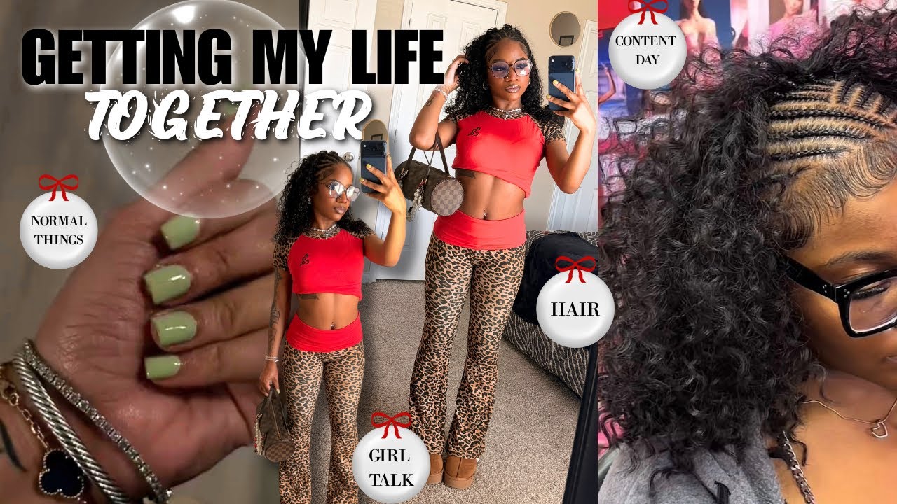 Getting My Life Together ✨ RESET ROUTINE | Hair, Self-Care, Content Day & Girl Talk
