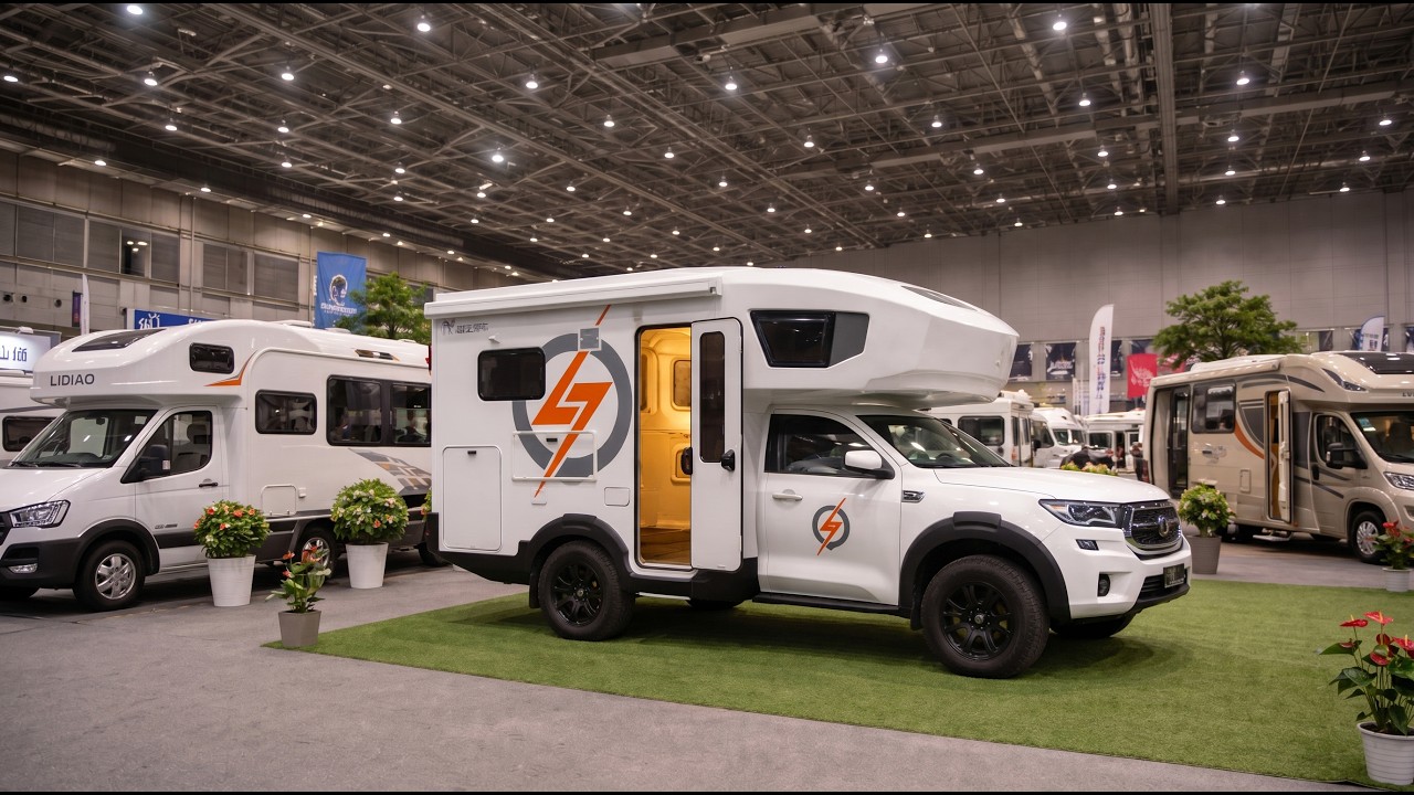 Mała luksusowa kabina na pickupie? Nowy chiński camper 4x4
