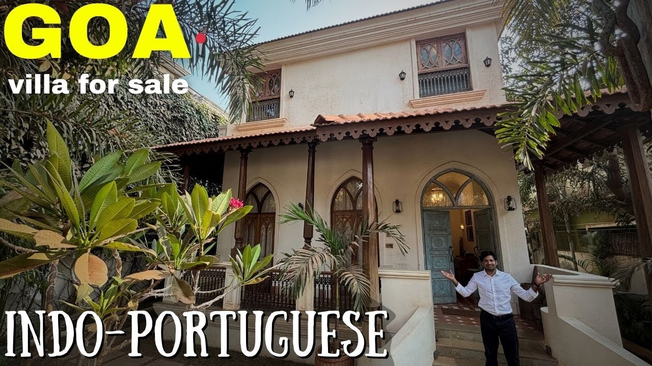 Goa's BEST Kept Secret Luxurious 4BHK Indo-Portuguese Villa in Assgaon
