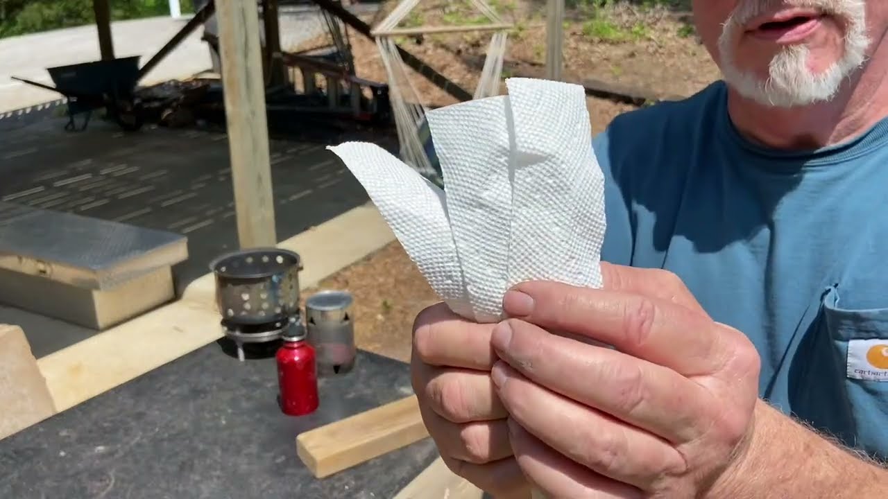 Perfecting The Paper Towel Fire Roll