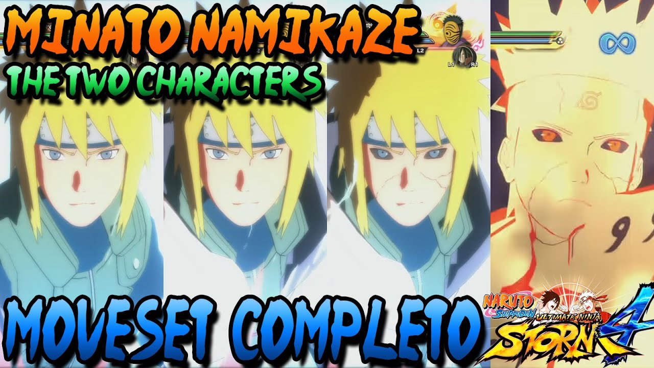 Naruto Storm 4: Alive + Edo Tensei Minato Namikaze (Yondaime Hokage) Moveset Completo