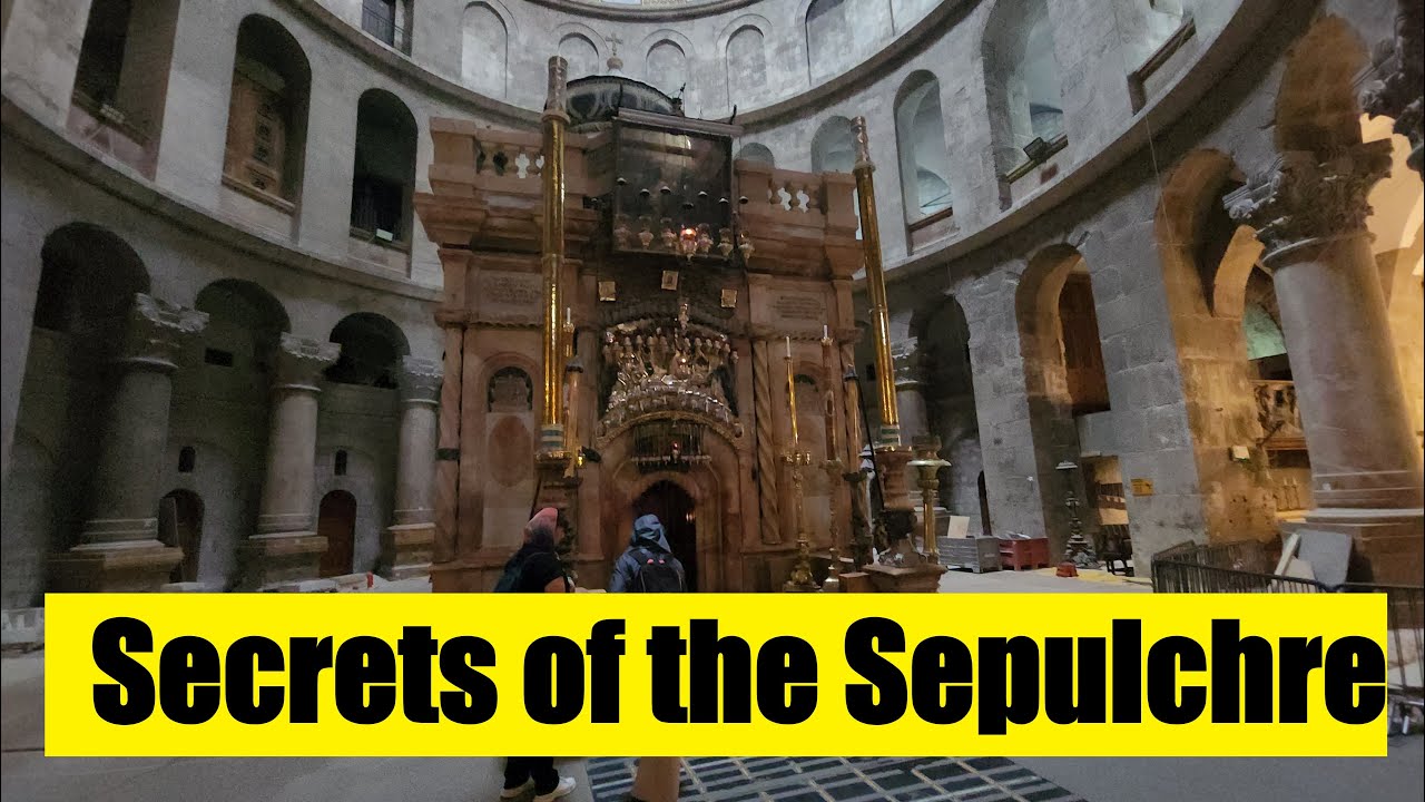 За Голгофой и гробницей Христа