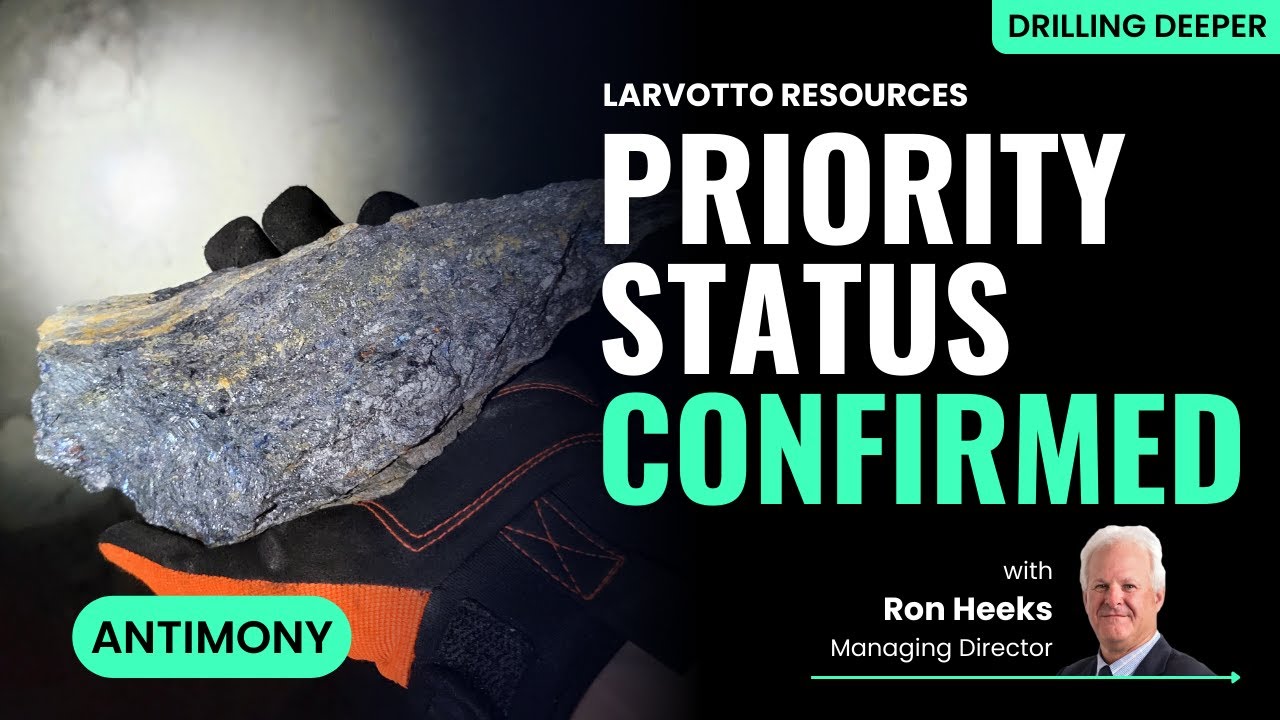 Соль сурьмы привлекла внимание правительства к компании Larvotto Resources