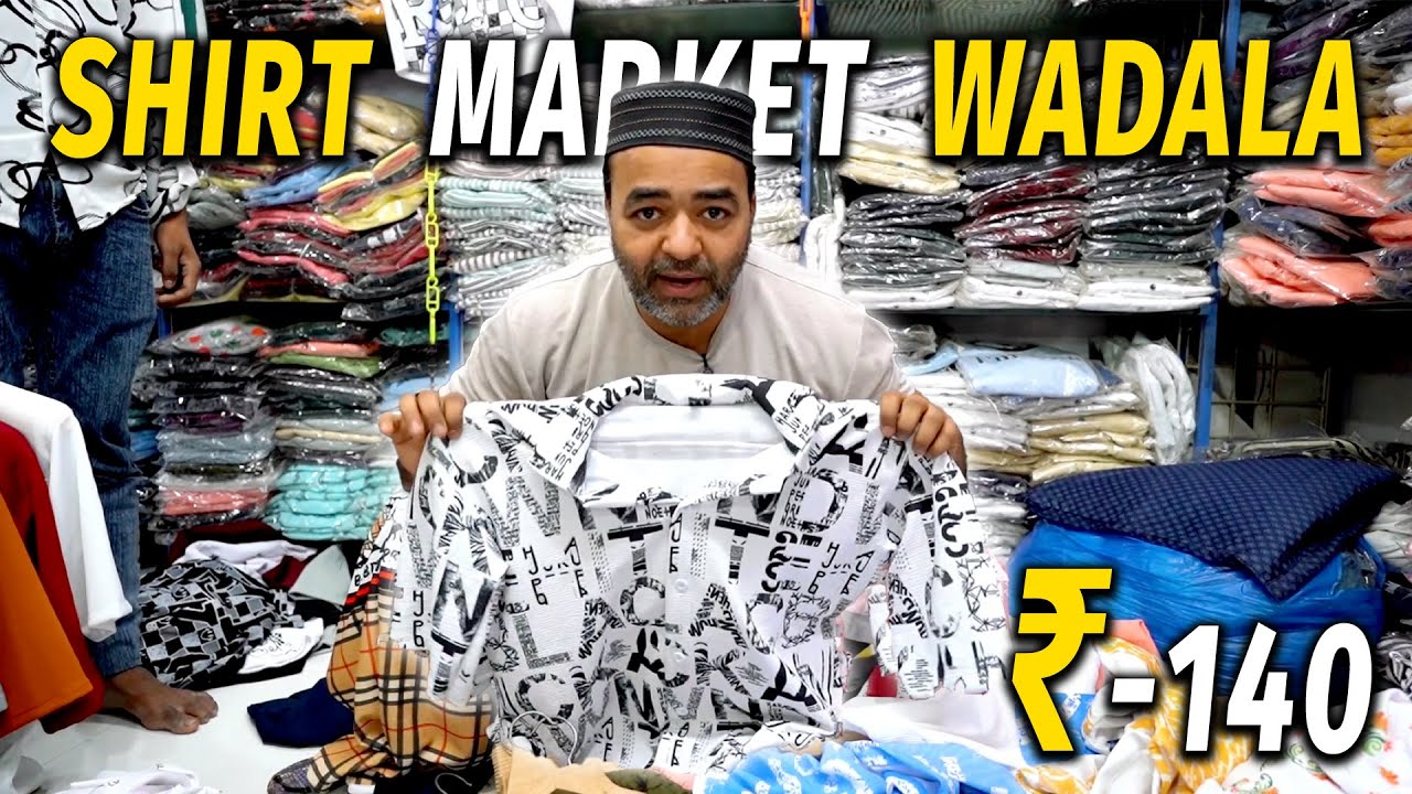 India’s best Shirts Manufacturer / Wadala Wholesale Market / M31 Wadala