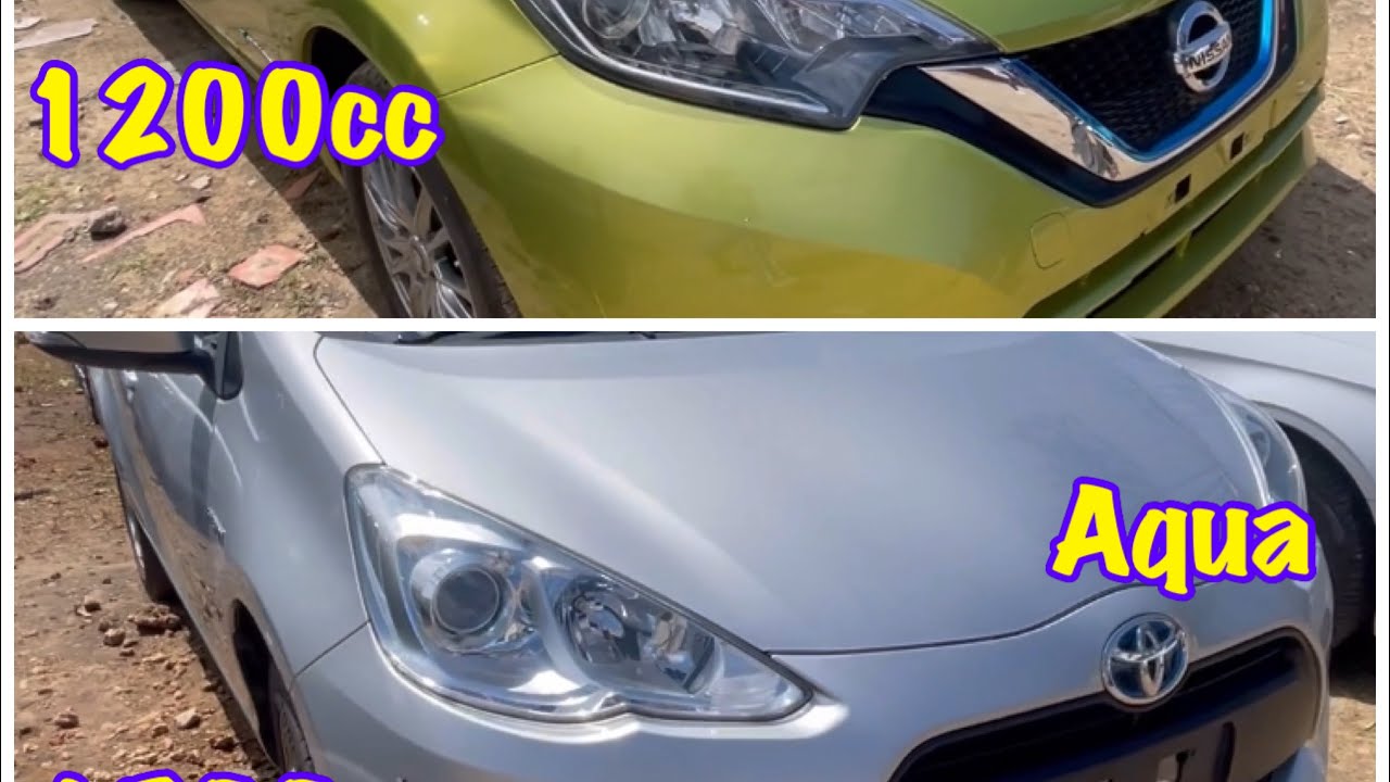 NISSAN NOTE EPOWER VS TOYOTA AQUA -BE THE JUDGE-0725152722