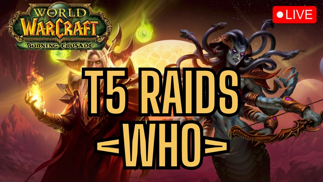 🔴 T5 Splits | who Nightslayer PVP Classic WoW TBC