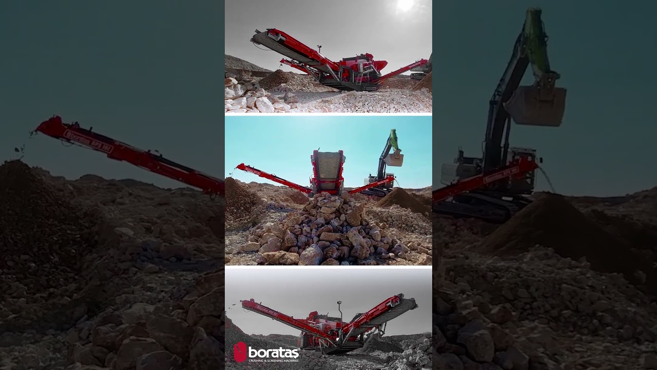 Boratas BPS101 Mobile Scalping Screen | Advanced Hybrid Technology for Efficient Screening  #boratas