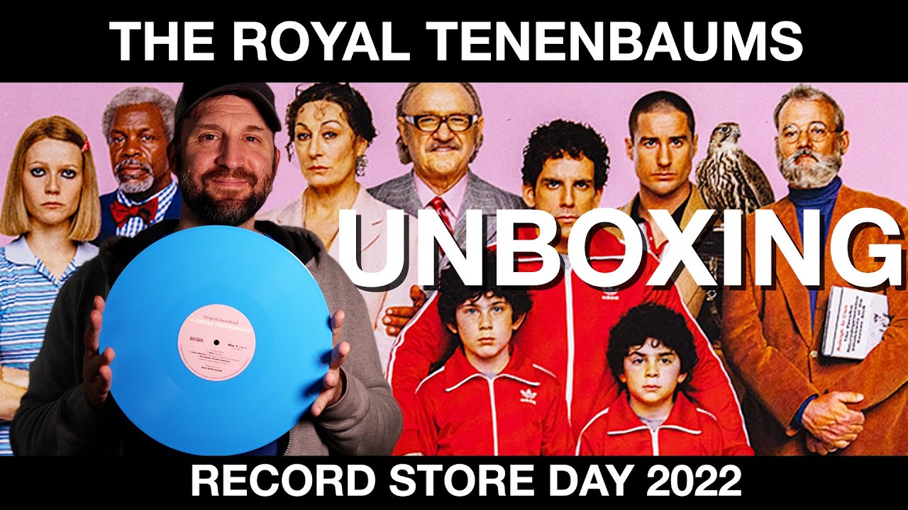 The Royal Tenenbaums Soundtrack Vinyl Unboxing - Record Store Day 2022