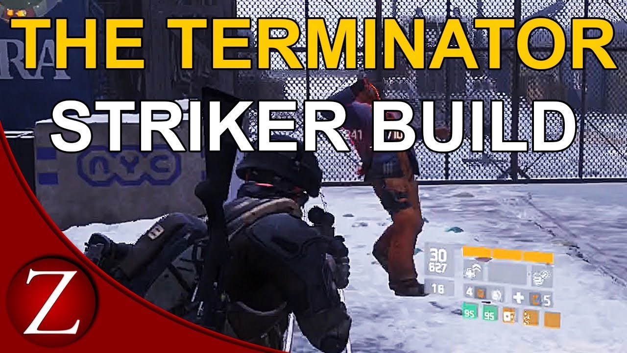 Classified Striker Build - The Division Gameplay