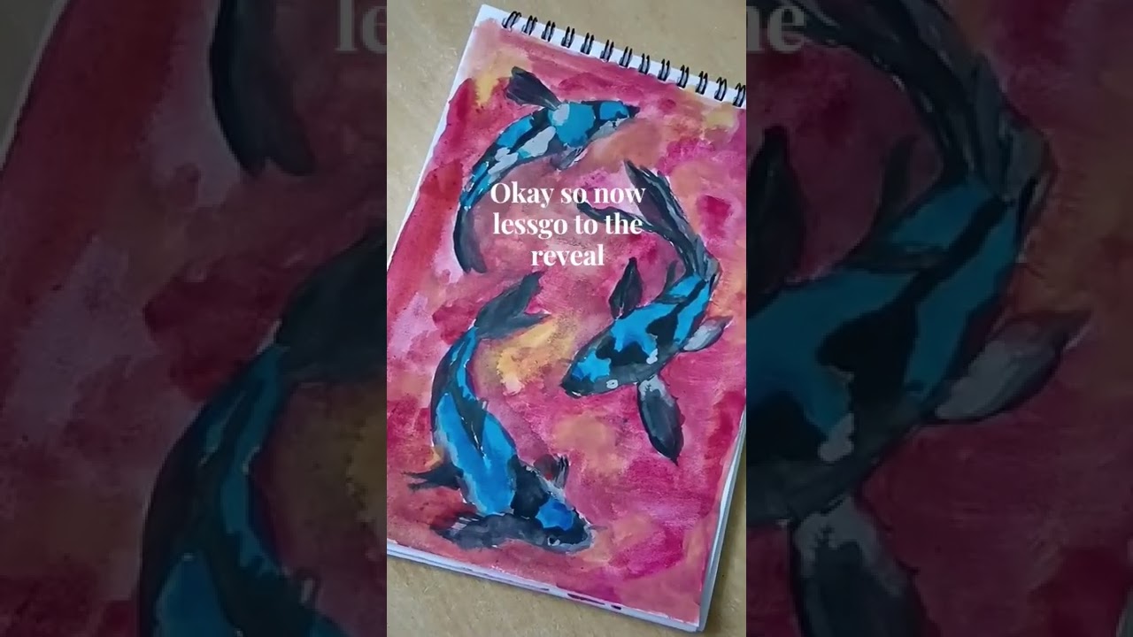 The Upside Down in a Painting☠️❤️&zwj;🔥 *I'm shook* ☄️- I painted using an inverted/negative filter