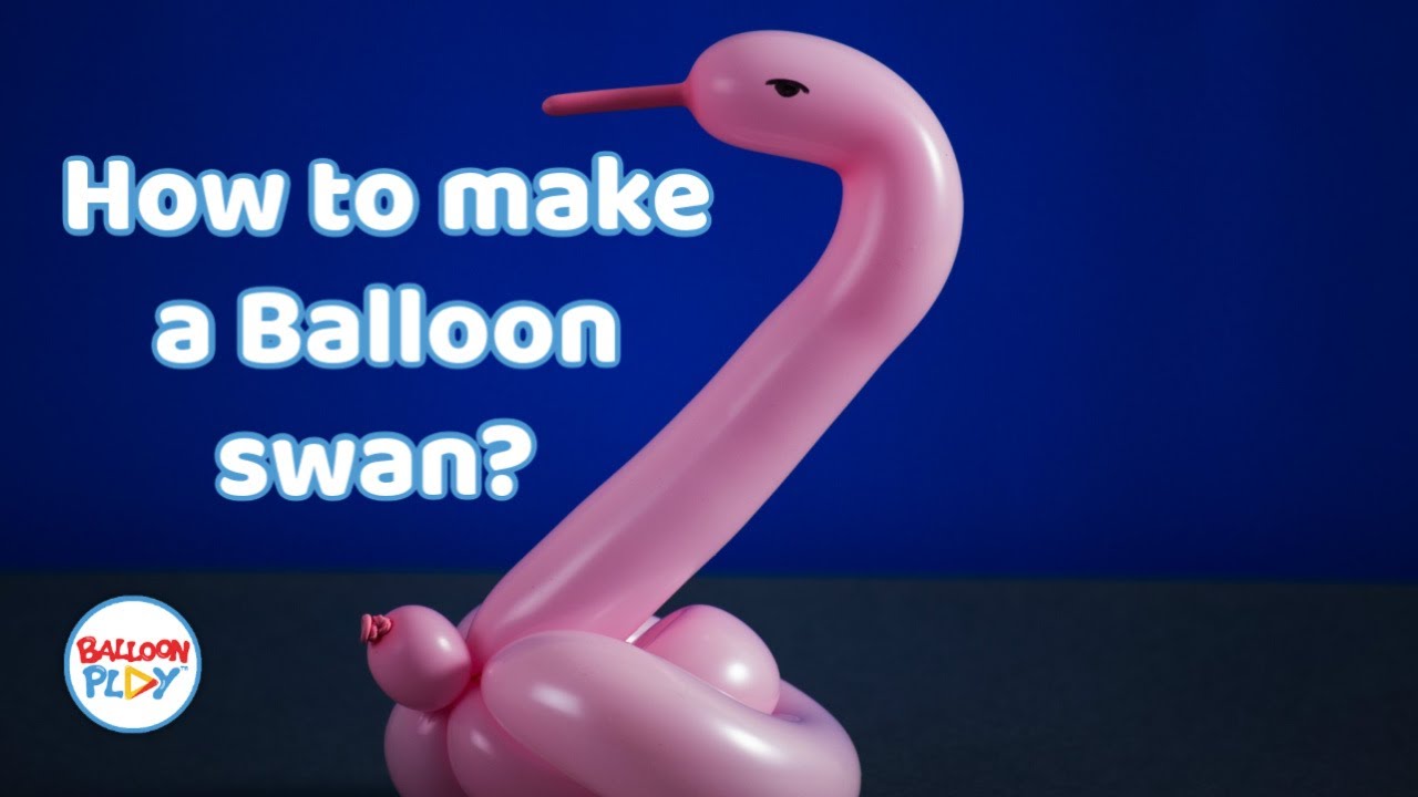 How to make a one balloon swan? BalloonPlay&trade; 🎈