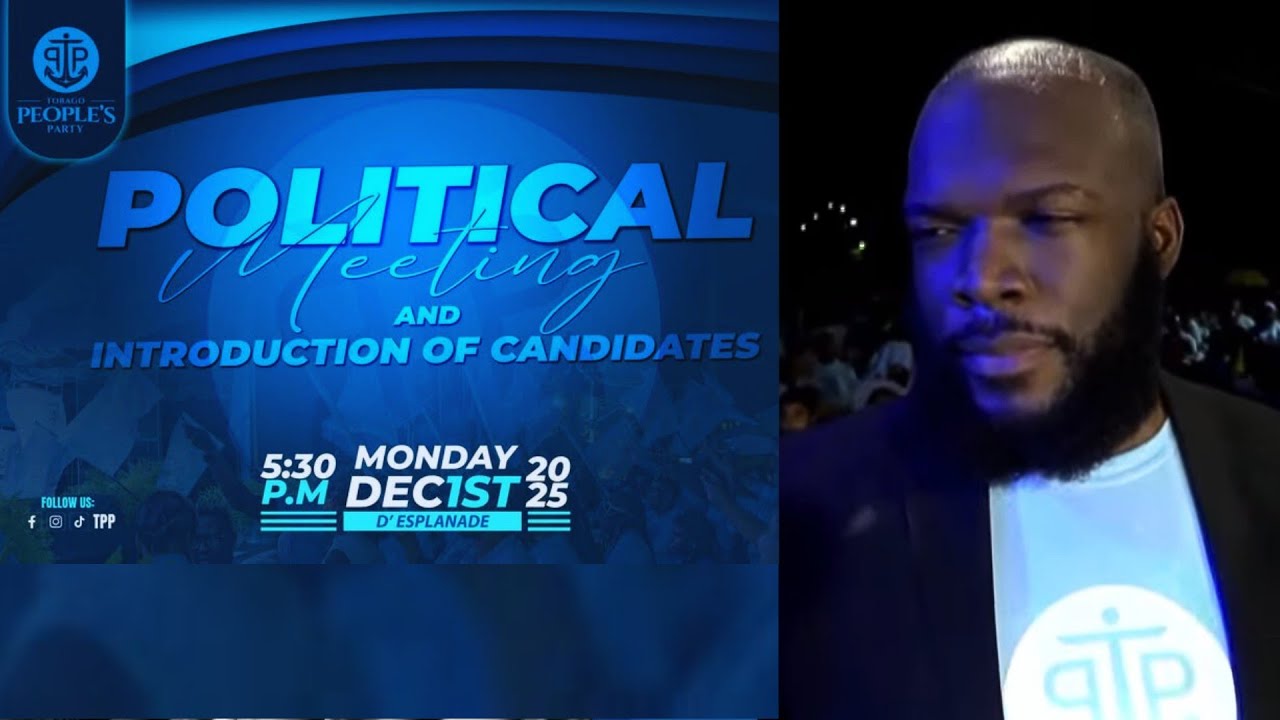 TPP Campaign Launch & Candidate Reveal for THA Elections 2026 | Tobago People&rsquo;s Party