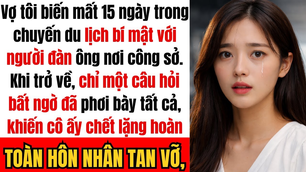 “Vợ tôi đã bí mật đi chuyến du lịch 15 ngày cùng ‘chồng nơi công sở’ của cô ấy.