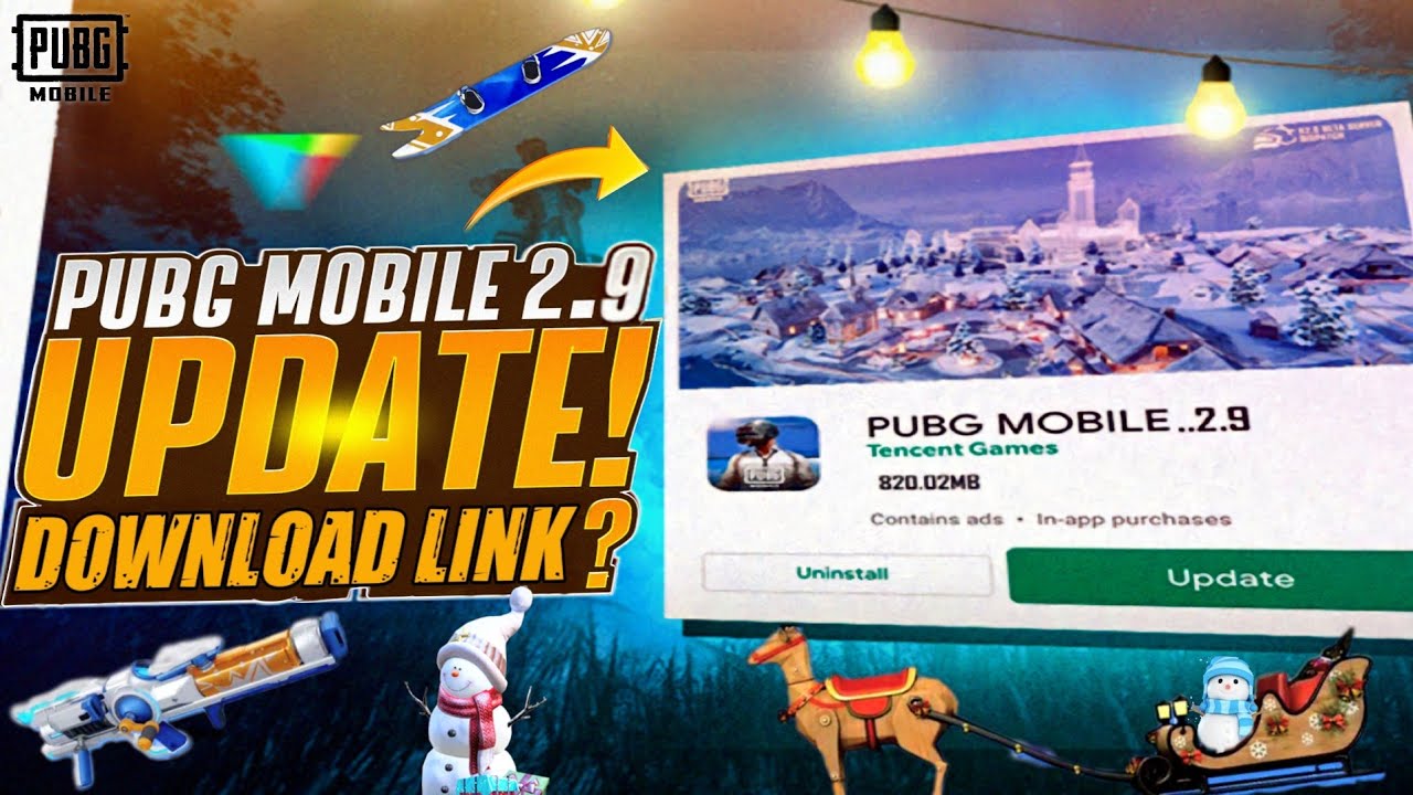 PUBG Mobile 2.9 Update Is Here | How To Download PUBG Mobile 2.9 Version | New Tips And Tricks