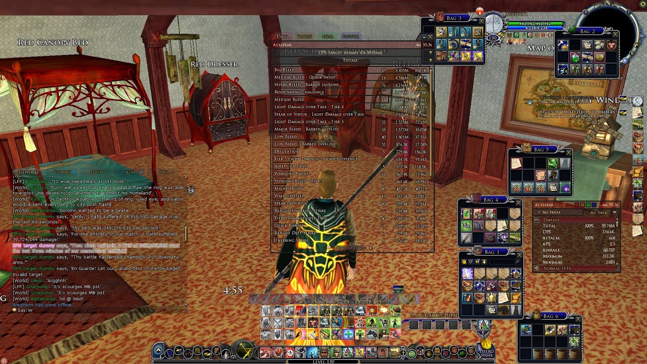 Lotro Warden Dps  (Easy Rotation)