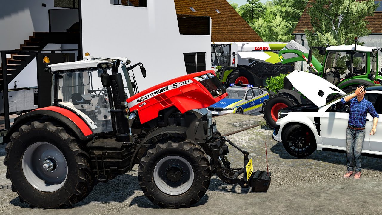 Sabotage de tous les tracteurs de la Ferme | Farming Simulator 22 RolePlay