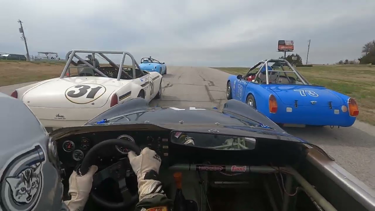 CVAR Hallett Group 2 Race 1 and 2 #71 MG midget