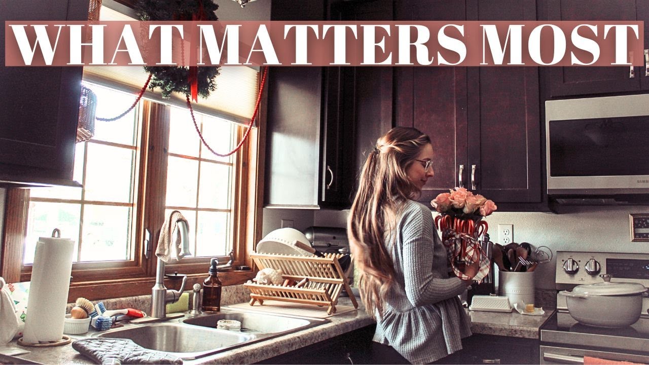 Keeping my priorities straight as a homemaker