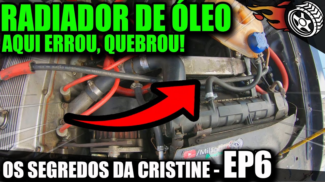 Cuidado com o RADIADOR DE ÓLEO! - Segredos do Turbo da Cristine - EP6 - Milan Dark