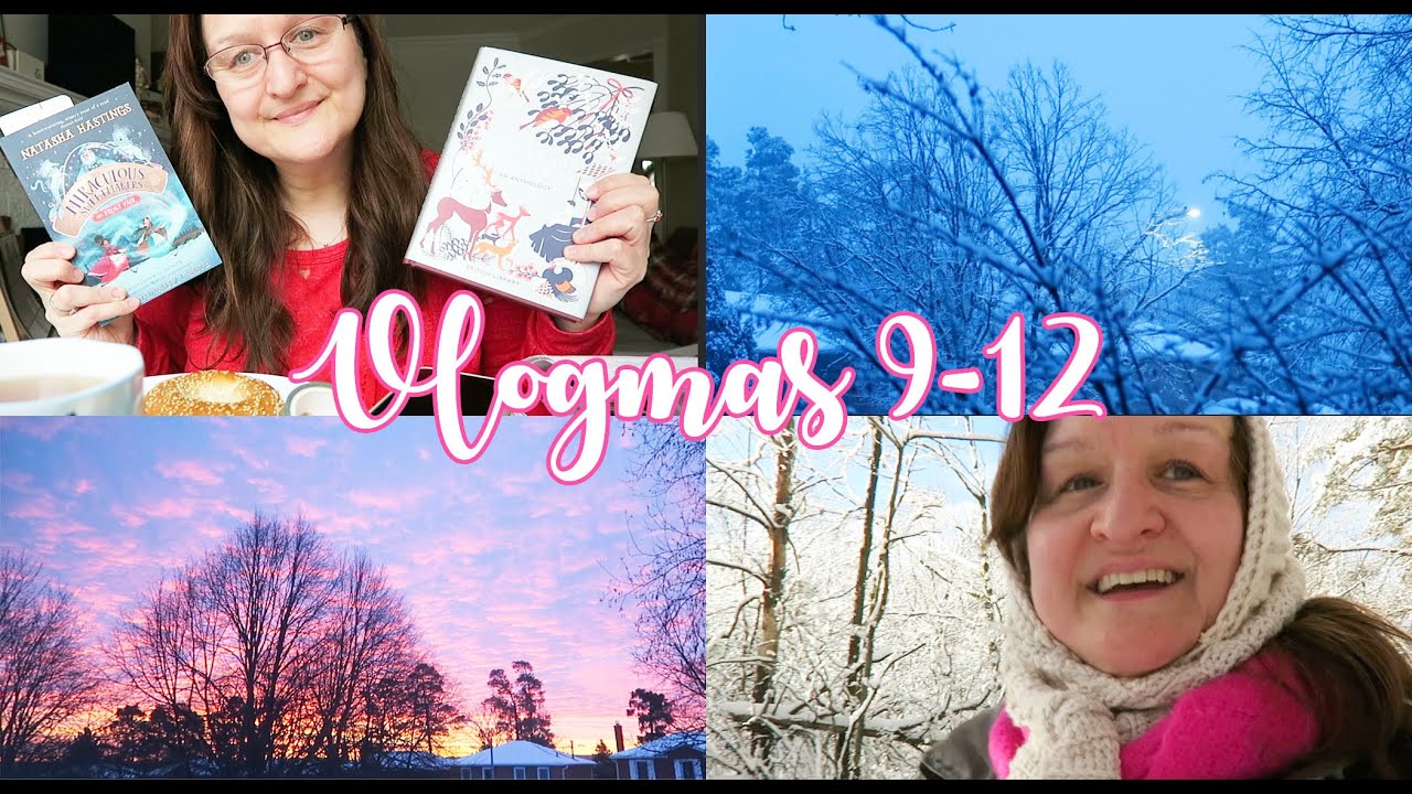 Влоги 9-12 ❄️ Посмотрите на красивый снег!❄️