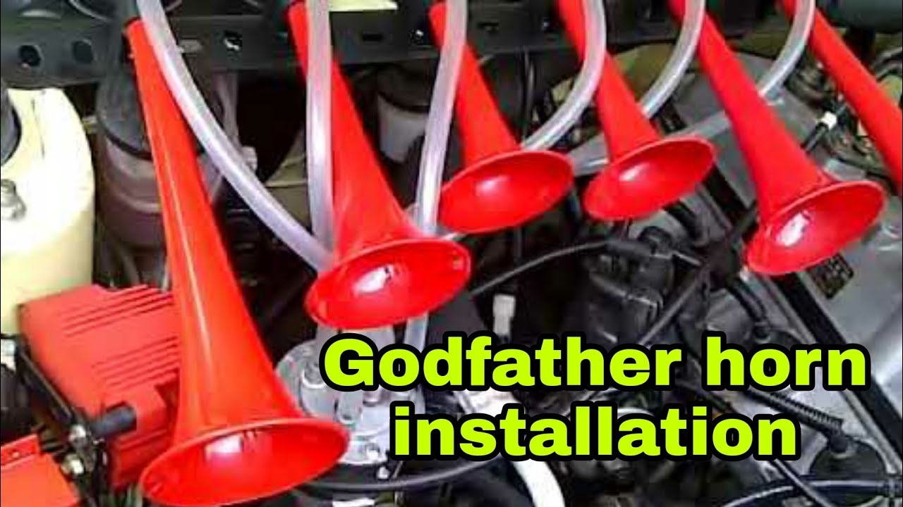 stebel 6 pipe horn installation swift type 2 godfather horn Babs monster truck horn #babs #baby