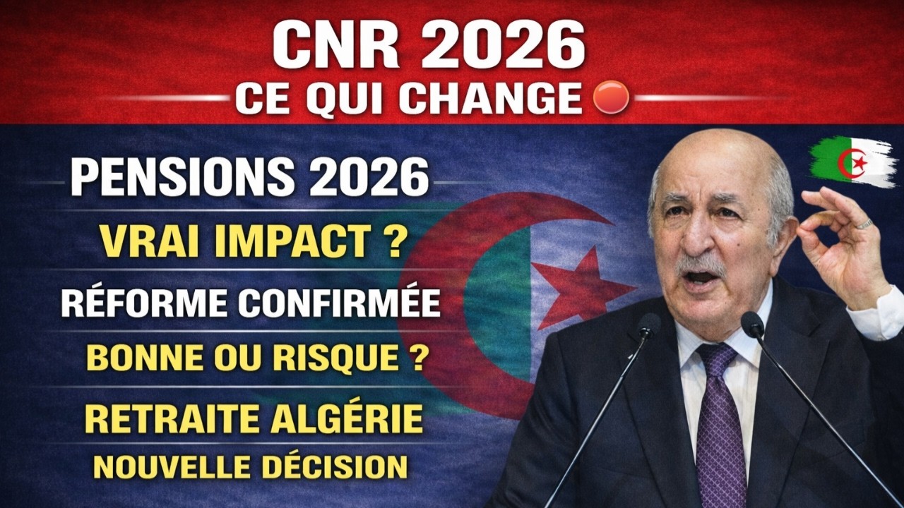 🔴 CNR 2026 : Nouvelle D&eacute;cision Sur Les Pensions &ndash; Ce Qui Va Vraiment Changer